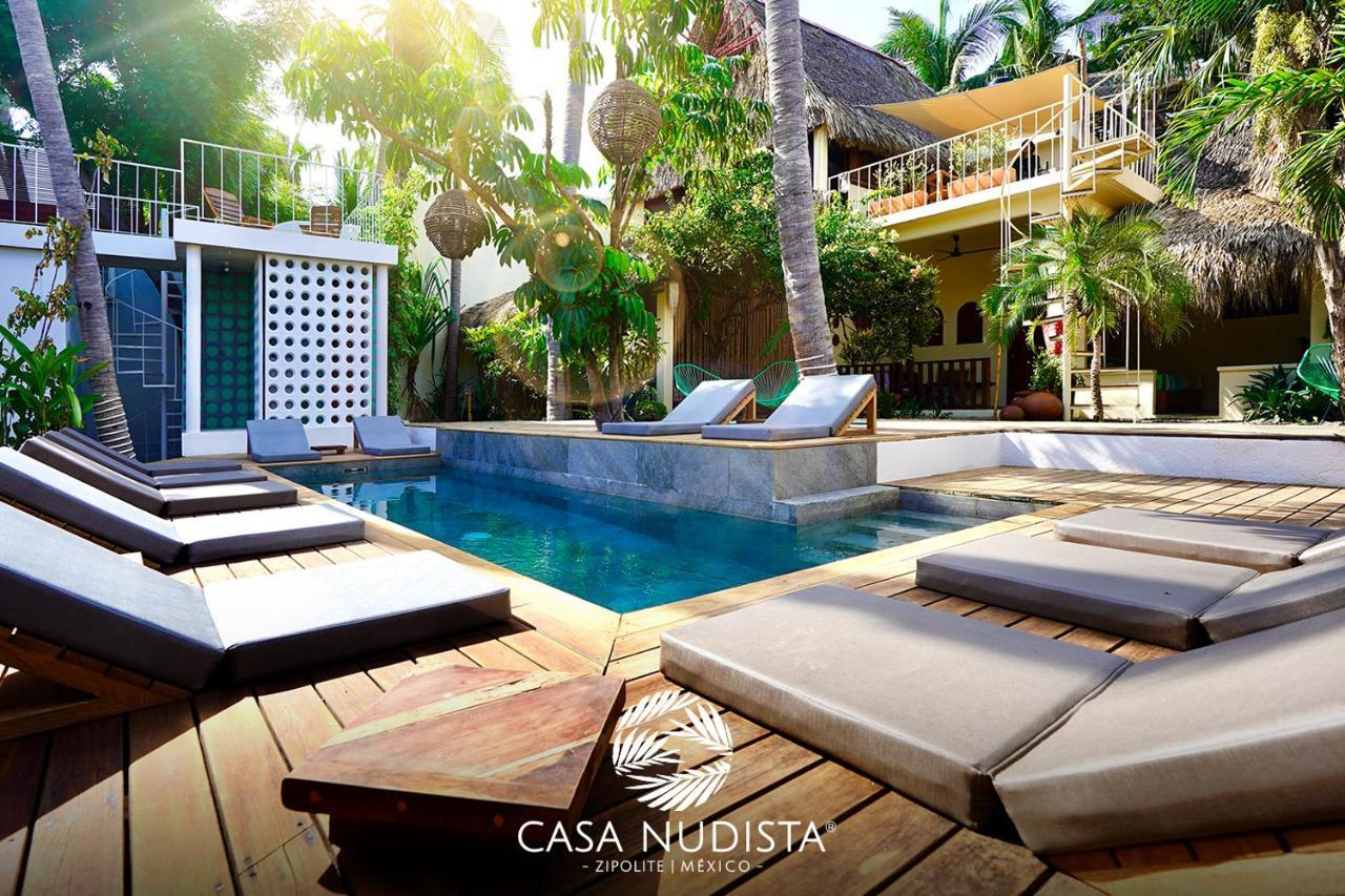 Casa Nudista - Lgbt Hotel Zipolite Esterno foto