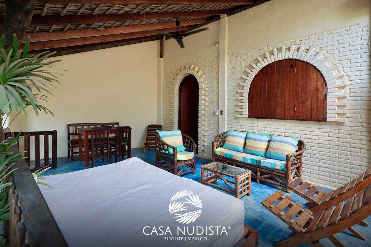 Casa Nudista - Lgbt Hotel Zipolite Esterno foto