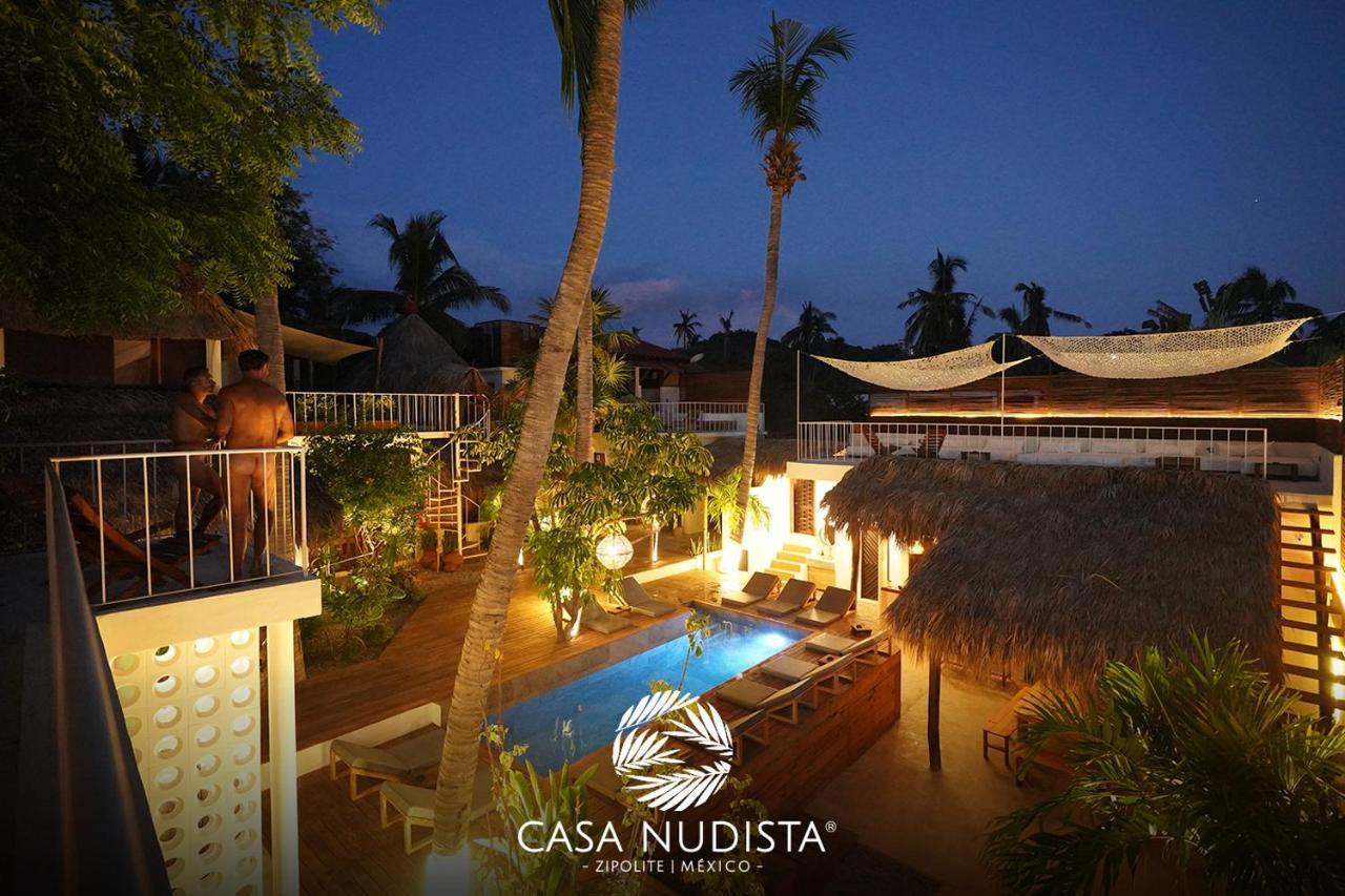 Casa Nudista - Lgbt Hotel Zipolite Esterno foto