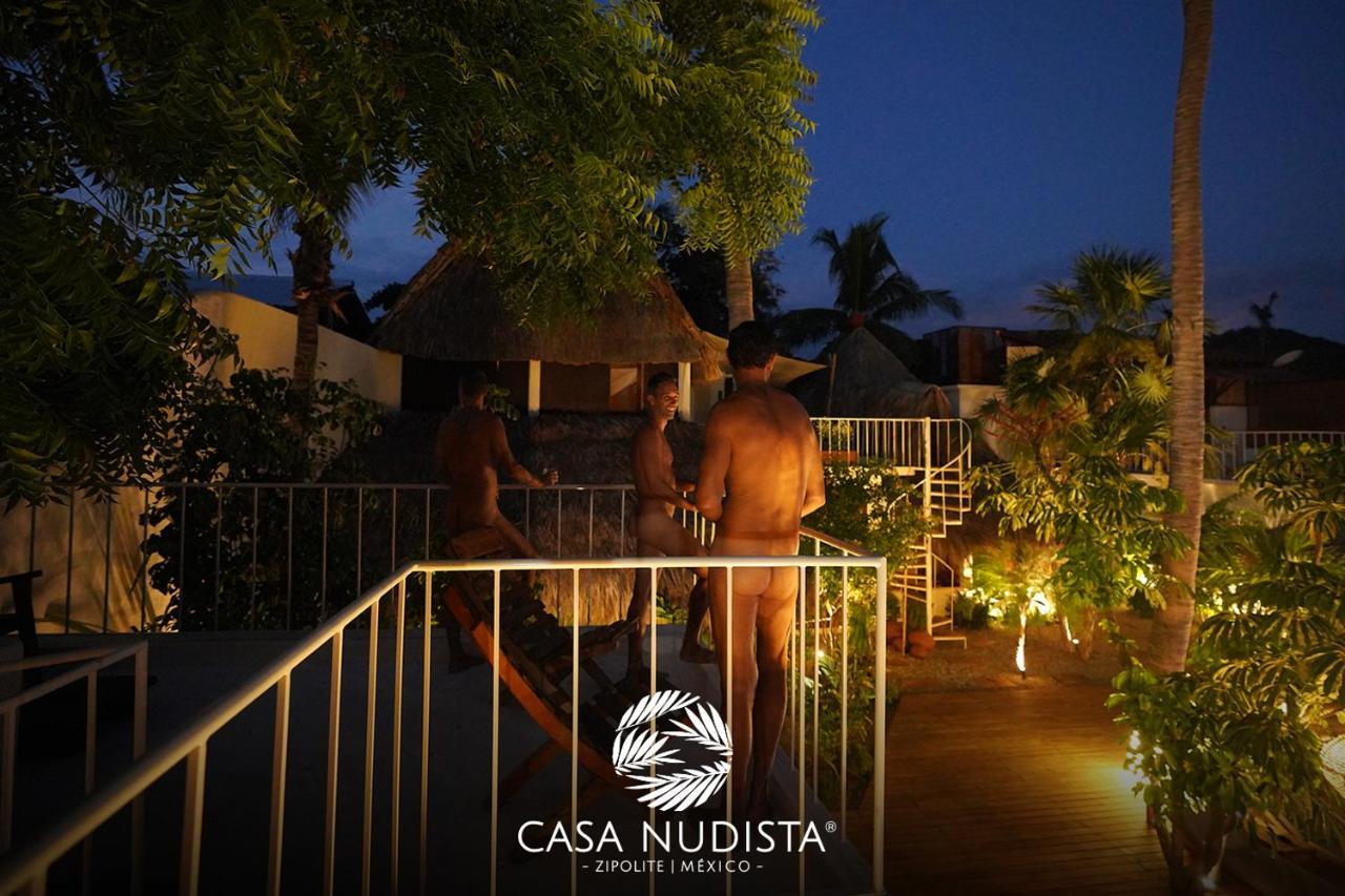 Casa Nudista - Lgbt Hotel Zipolite Esterno foto