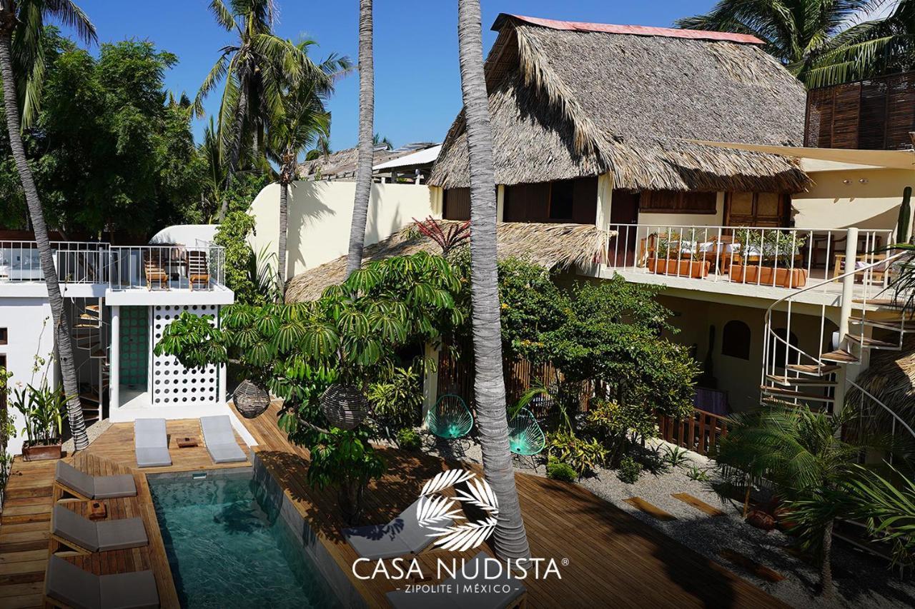 Casa Nudista - Lgbt Hotel Zipolite Esterno foto