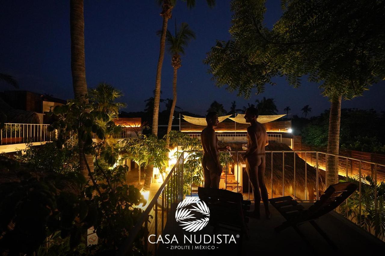 Casa Nudista - Lgbt Hotel Zipolite Esterno foto